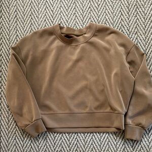 Brown Crewneck Sweatshirt